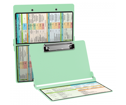 WhiteCoat Clipboard® - Mint Ovarian/Adnexal Sonography Edition